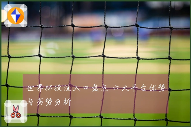 世界杯投注入口盘点 六大平台优势与劣势分析